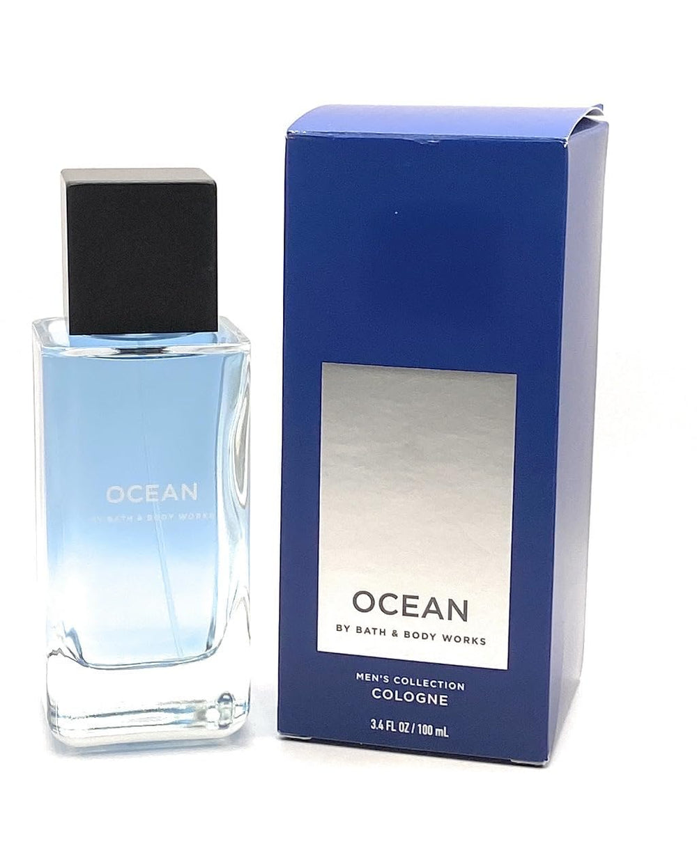 Bath & Body Works Ocean men's cologne bottle with a long-lasting fragrance for daily wear
