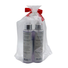 Red bow gift packaging for Bath & Body Works Platinum Diamond Shimmer Mist