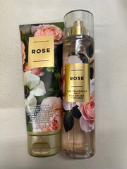 Bath & Body Works Rose packaging box front, gift-ready presentation.