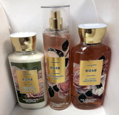 Bath & Body Works Rose Shower Gel bottle with rose scent for daily refreshing cleanse
