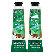 Bath and Body Works Shea Butter Hand Cream travel size front view for on-the-go moisture.