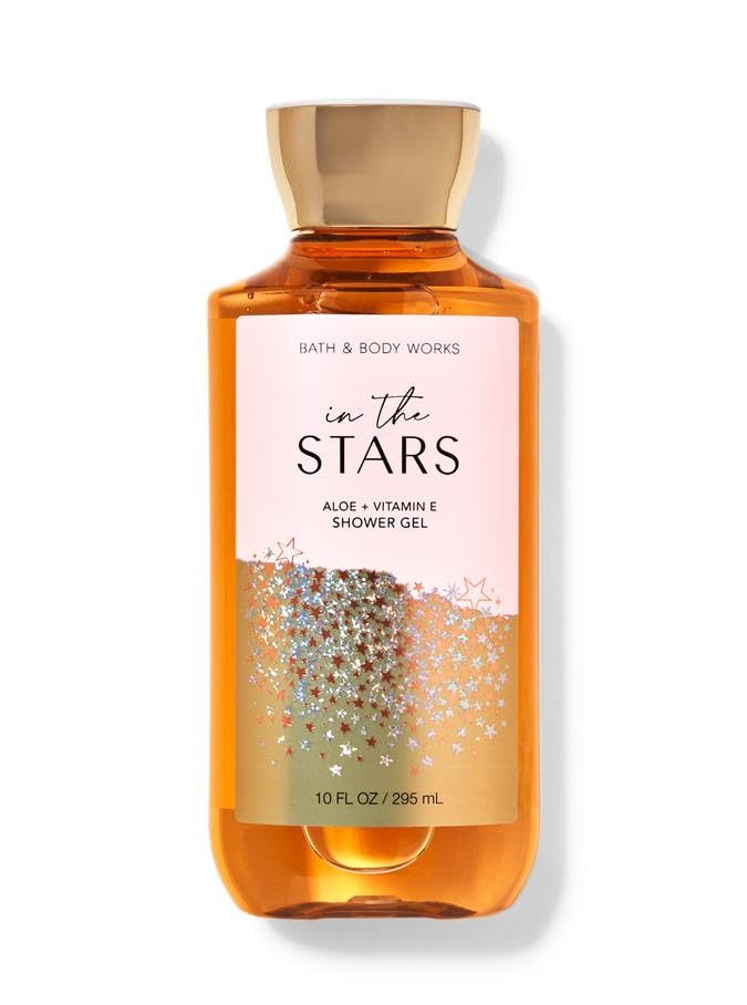 Bath & Body Works Signature Collection In the Stars shower gel bottle delivers long-lasting fragrance for daily showers