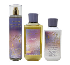 Bath & Body Works Snowflakes & Cashmere shower gel for gentle cleansing and warm fragrance