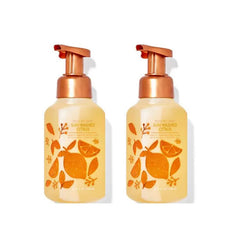 Bath & Body Works Sun-Washed Citrus hand soap bottle with refreshing foam