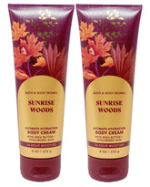 Bath & Body Works Sunrise Woods Crème pour le corps Ultra Shea, hydratation longue durée.