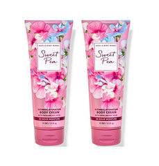 Bath & Body Works Sweet Pea Ultra Shea Cream bottle for long-lasting hydration