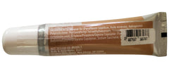 Bath & Body Works Vanilla Lip Gloss swatch reveals glossy vanilla finish and smooth lips.