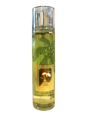 Bath & Body Works Waikiki Beach Coconut fragrance mist spray shown in action, ideal for quick touch-ups.