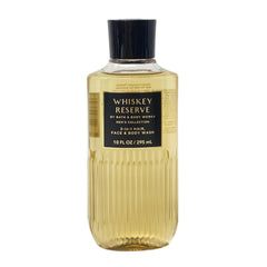 Bath & Body Works Whiskey Reserve deodorizing spray bottle for long-lasting freshness