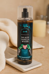 Bath & Body Works Wicked Vanilla Woods mist bottle for everyday wear and layering