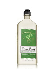 Bath & Body Works Aromatherapy Stress Relief body wash for refreshing cleanse and soothing scent