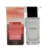 Bath & Body Works Canyon bottle close-up highlighting the masculine fragrance for daily wear.
