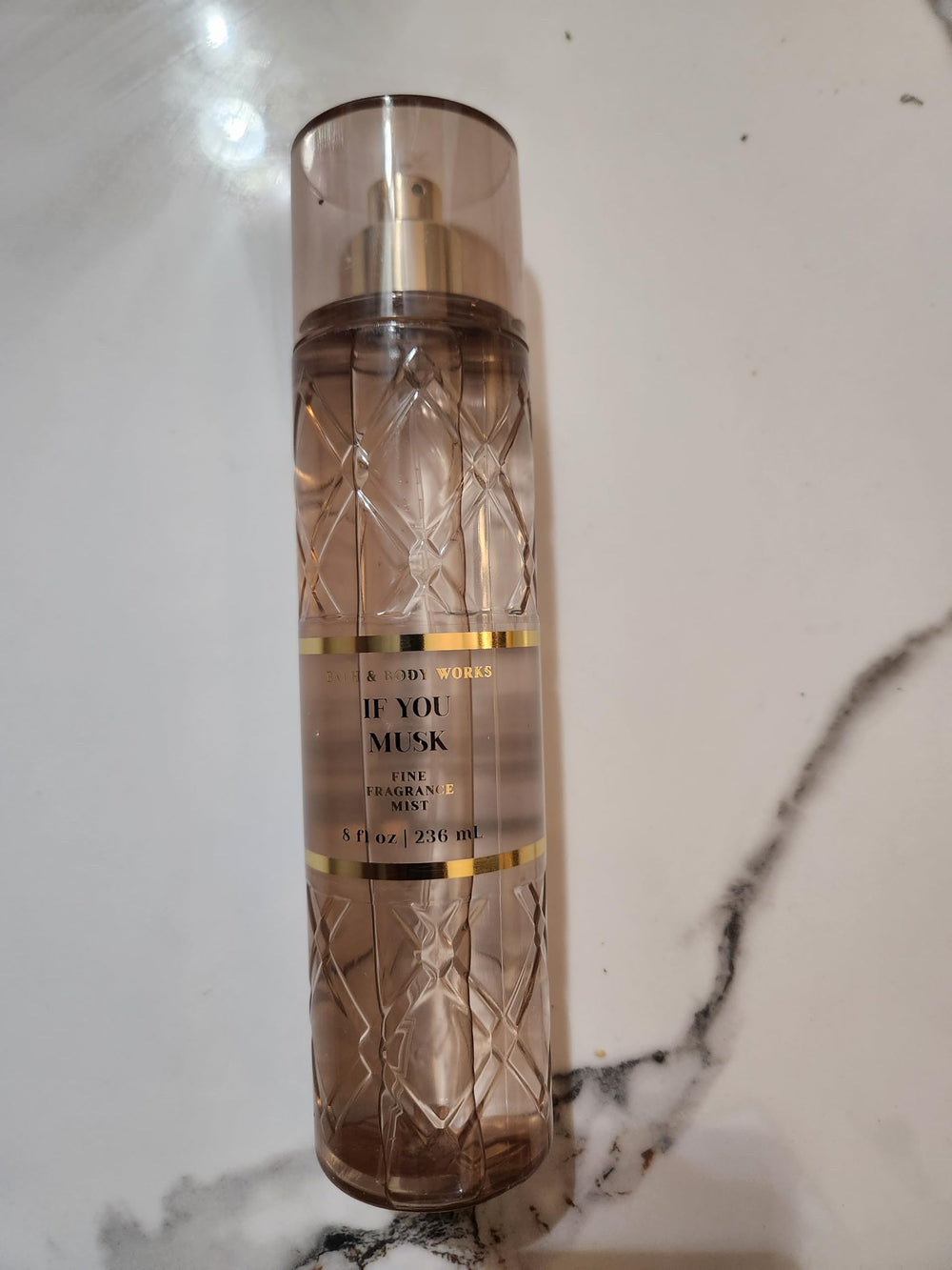 Bath & Body Works If You Musk bottle front view; long-lasting fragrance for all-day wear.