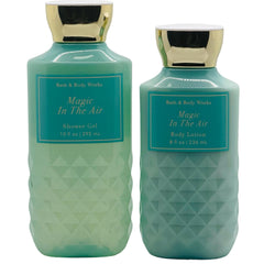 Unboxing Bath & Body Works Magic In The Air gift set with shower gel and lotion
