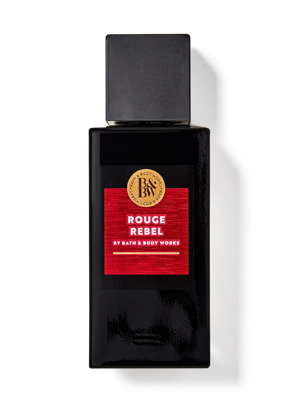 Bath & Body Works Rouge Rebel bottle close-up for long-lasting daily fragrance.