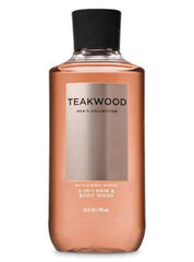 Bath & Body Works Teakwood foamy lather promotes easy rinse after shower.