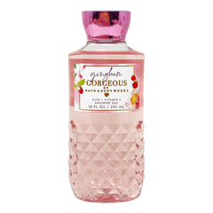 Bath and Body Works Gingham Gorgeous shower gel bottle with fruity floral scent for daily cleansing