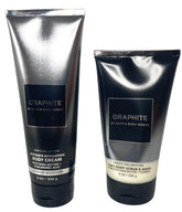 Bath & Body Works Graphite Ultimate Hydration Body Cream bottle delivering long-lasting moisture