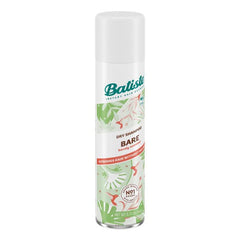 Batiste Bare dry shampoo on roots controls oil and adds body.