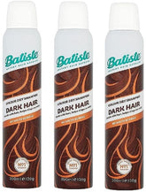Batiste Dry Shampoo Dark & Deep Brown bottle close-up for quick root refresh