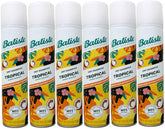 Batiste Dry Shampoo Tropical bottle pour for quick refresh between washes.