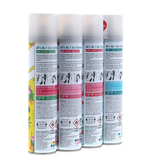 Batiste Dry Shampoo Tropical bottle emits coconut scent with refreshed fullness