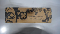 Baudelaire Calendula Honey Soap travel-size bar ready for on-the-go cleansing.