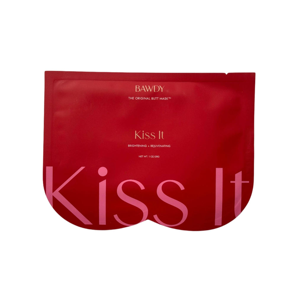 BAWDY Kiss It Citrus Butt Mask sheets brighten and smooth each cheek.