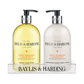 Baylis & Harding Sweet Mandarin & Grapefruit hand wash bottle, refreshing scent for daily use.