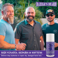 Bazzle's Beard Mask biotin nutrients for stronger beard growth