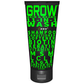 BBS Best Beard Stuff GROW bottle front view for beard cleansing and growth support.