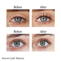 BDB Forever Lash Mascara on vanity ready for routine application.
