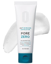 BE THE SKIN BHA+ Pore Zero bottle for quick exfoliation.
