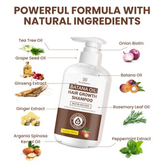 Beadlamey Root Activator Batana Oil Shampoo foamy lather ready for gentle cleansing
