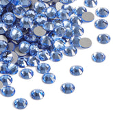Beadsland 2880 flat-back rhinestones in light blue for nail art and crafts