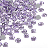 BEADSLAND violet flatback rhinestones for nail art sparkle
