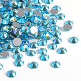 Beadsland Aquamarine AB rhinestones SS20 4.6-4.8mm for nail art and crafts.