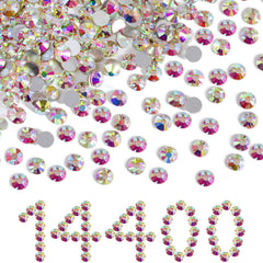 Beadsland flatback rhinestones SS12 display highlights vibrant sparkle for DIY crafts.