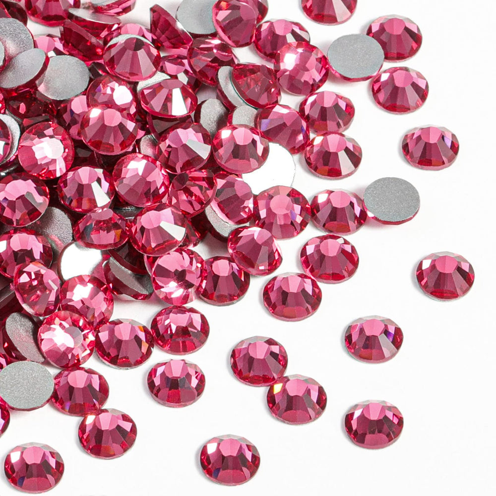 BEADSLAND rose rhinestones SS16 flatback for nail art adding brilliant sparkle.