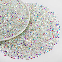 BEADSLAND Transparent AB rhinestones for phone cases and tablet decor