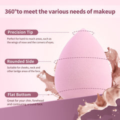 Multi-color BEAKEY Boun Boun sponges set differentiates products in routine.