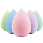 BEAKEY Boun Boun sponges pack with soft texture for smooth foundation application.