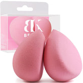 BEAKEY flat duo sponge with large flat side for quick foundation application