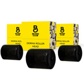 The Beard Club derma roller 0.3mm titanium needles close-up for at-home grooming