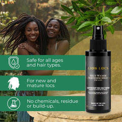 Beard Gains Lion Locs Aloe-infused hydration balances moisture during loc styling.