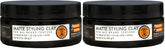 Beard Guyz Matte Styling Clay two-pack front packaging for reliable beard shaping