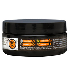 Beard Guyz Matte Styling Clay on hand demonstrating easy application