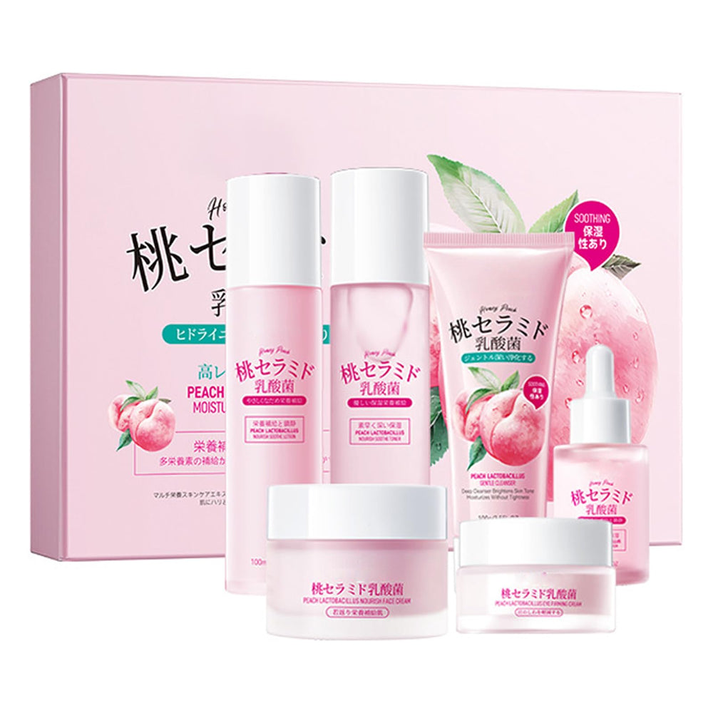 BeauBase Peach Cleanser bottle; gentle hydration cleanser for soft, comfortable skin.