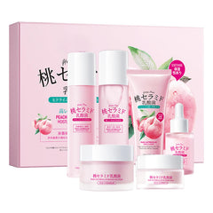 BeauBase Peach Cleanser bottle; gentle hydration cleanser for soft, comfortable skin.