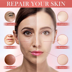 BeauBase Peach Eye Cream tube; soothing care around the delicate eye area.